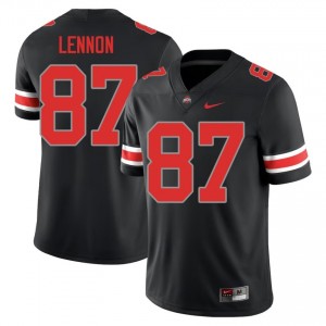 Black #87 Brody Lennon Men Embroidery Jersey | Ohio State Exclusive High School Football Edition 89311966