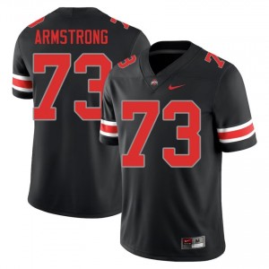 Black #73 Devontae Armstrong Men Stitched Jersey | Ohio State Pro-Grade NCAA Football Edition 44888428