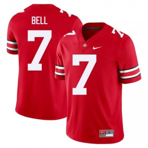Scarlet #7 Phillip Bell Men Stitched Jersey | Ohio State Buckeyes Officially Licensed University Football Edition 18581931