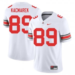 Will Kacmarek #89 White Men Embroidery Jersey | Exclusive Ohio State College Football Gear 67032136