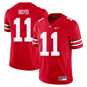 Scarlet #11 Brock Boyd Men Stitch Jersey | Ohio State Buckeyes Classic Player Football Edition 79574349