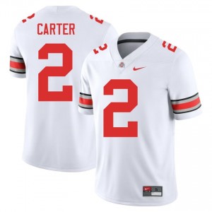 Cris Carter #2 White Men Stitch Jersey | Premium Ohio State Player Football Gear 73807310