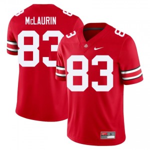 Scarlet #83 Terry McLaurin Men Embroidery Jersey | Ohio State Buckeyes Limited High School Football Edition 73367077