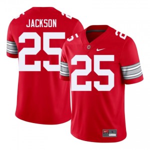 Scarlet #25 Bo Jackson Men Embroidery 2026 Jersey | OSU Buckeyes Pro Cut College Football Edition 99011831