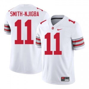 Jaxon Smith-Njigba #11 White Men Embroidery Jersey | Classic Ohio State 2026 Player Football Gear 28380123