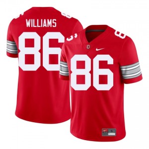 Scarlet #86 Mason Williams Men Stitch 2026 Jersey | OSU Limited University Football Edition 12864035