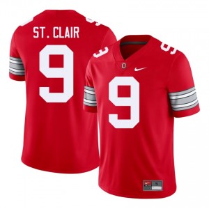 Scarlet #9 Tavien St. Clair Men Stitched 2026 Jersey | OSU Iconic High School Football Edition 50914517