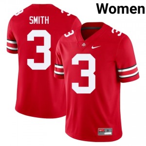 James Smith #3 Scarlet Women Embroidery Jersey | Pro Cut OSU High School Football Gear 96560543