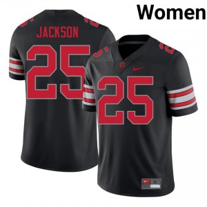 OSU Bo Jackson #25 Black Women College 2026 Jersey | Essential Embroidery Football Uniform 53025164