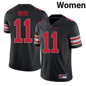 OSU Buckeyes Brock Boyd #11 Black Women NCAA 2026 Jersey | Officially Licensed Stitched Football Uniform 20289357