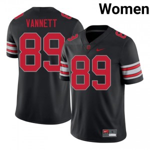 OSU Buckeyes Luke Farrell #89 Black Women High School 2026 Jersey | Gameday Stitched Football Uniform 95201669