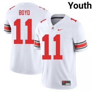 White #11 Brock Boyd Youth Stitched Jersey | Ohio State Genuine NCAA Football Edition 15743520