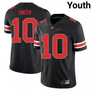 Buckeyes Troy Smith #10 Black Youth University Jersey | Premium Stitched Football Uniform 62081240