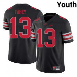 OSU Luke Fahey #13 Black Youth High School 2026 Jersey | Classic Stitched Football Uniform 72939514